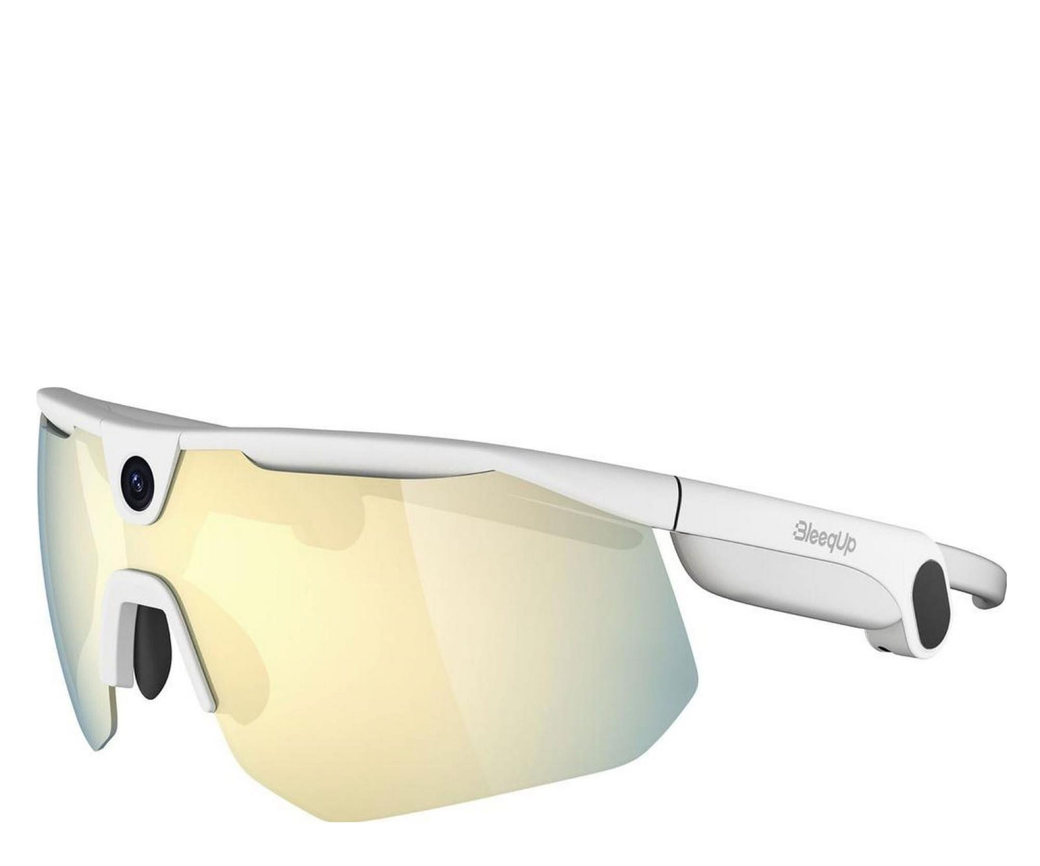 BleeqUp Ranger AI Sports Camera Glasses - Białe