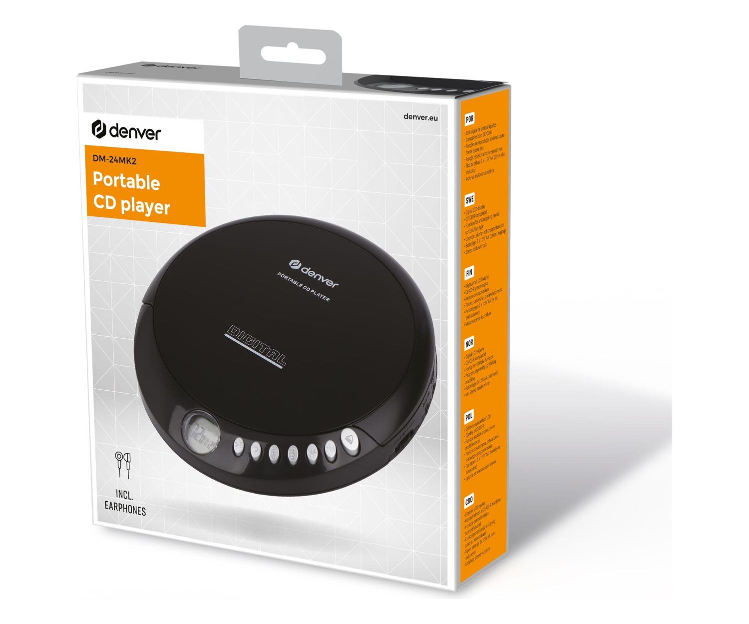 Denver Discman Denver DM-24MK2 czarny