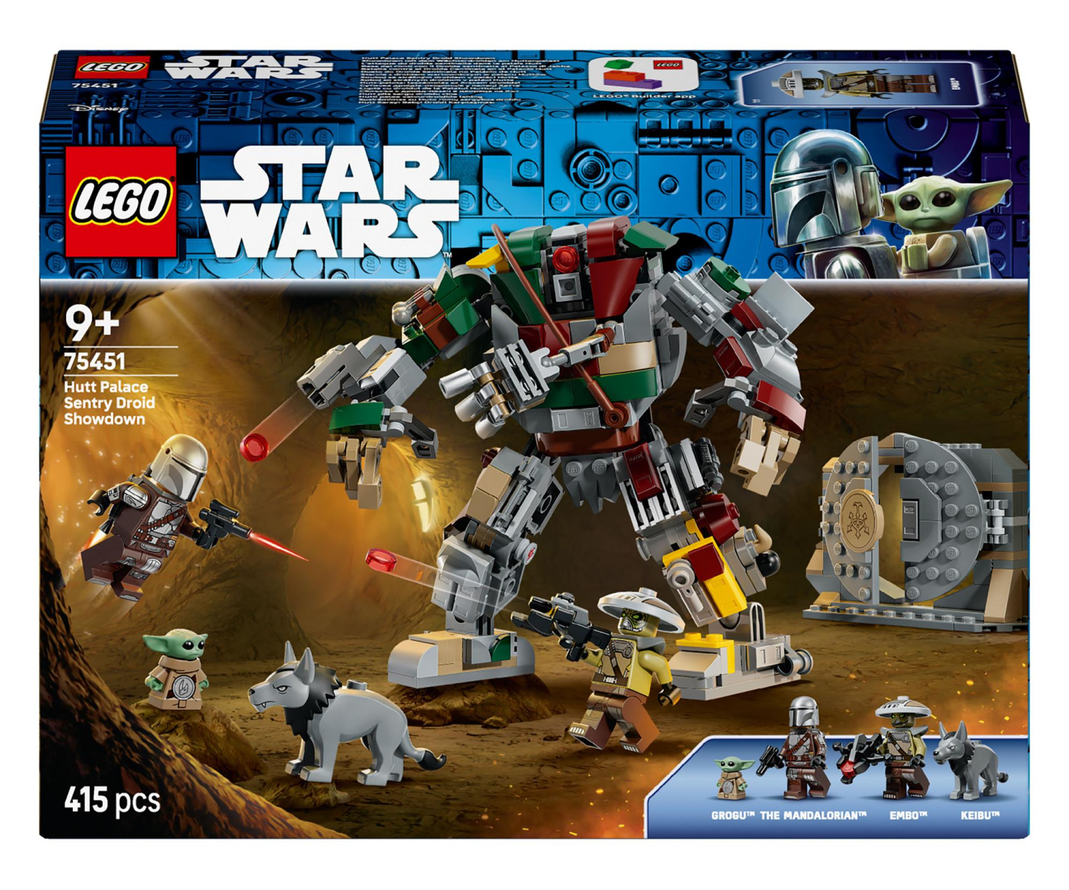 LEGO STAR WARS 75451 Starcie z droidem wartowniczym w pałacu Hutt