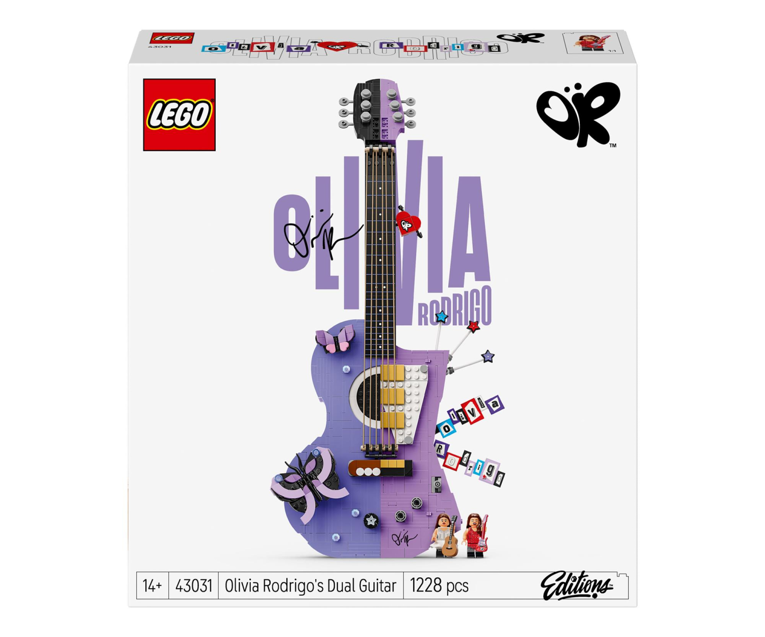 LEGO EDITIONS 43031 Podwójna gitara Olivii Rodrigo