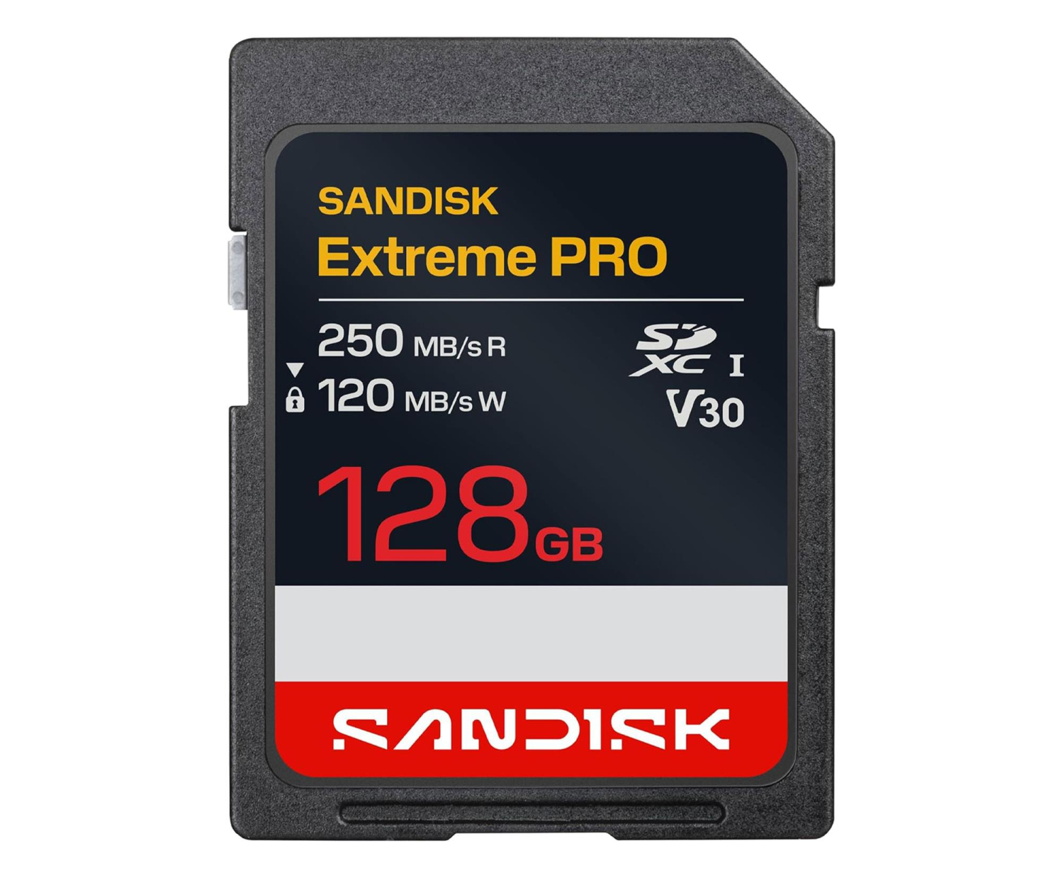 Sandisk 128GB SDXC Extreme Pro UHS-I 250/120 MB/s