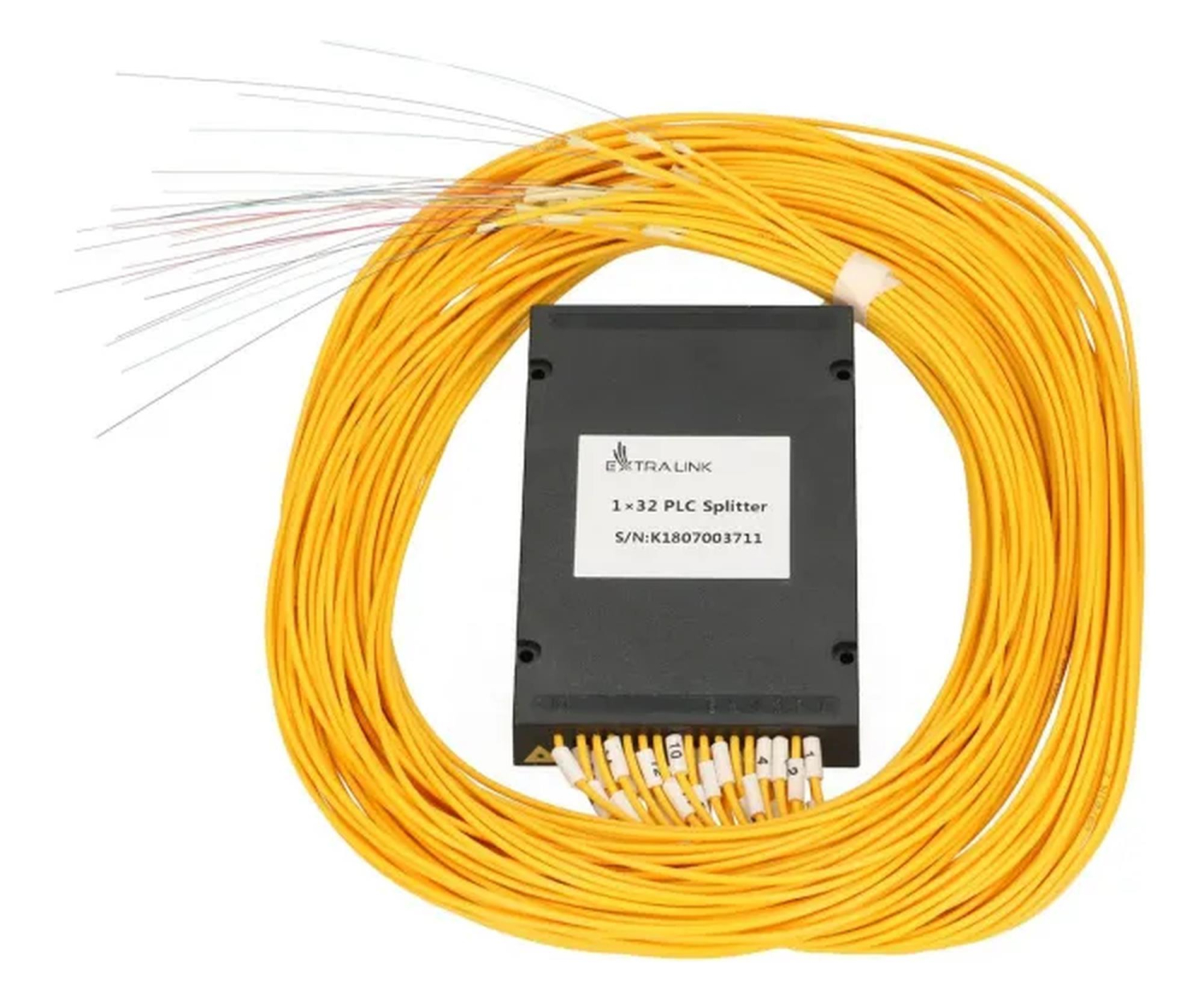 ExtraLink 1:32 PLC Splitter 20mm 1,5m G657A moduł ABS bez złącz