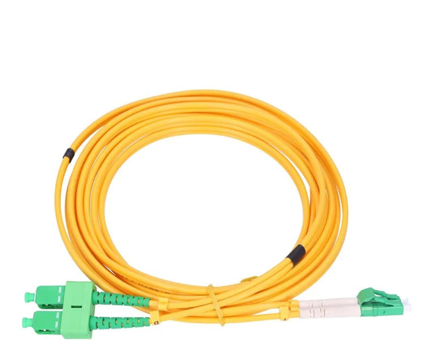 ExtraLink SC/APC-LC/APC Patchcord Jednomodowy Duplex 9/125um 3mm 5m