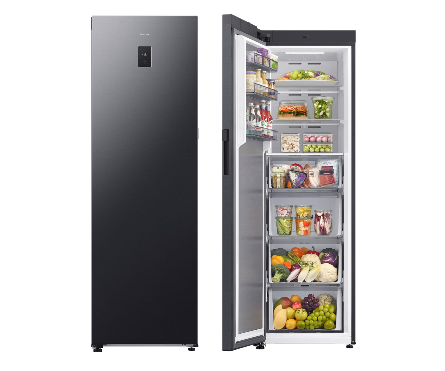 Samsung RZ80H32HDFEO No Frost 185,8cm Czarna 14,8kg/24h Twin AI 323L