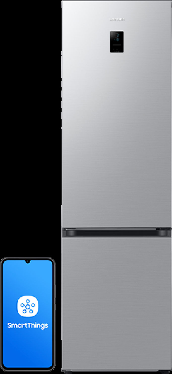 Samsung RB38C675DSA EF AI No Frost 203cm Srebrna Komora Zero AI 390L