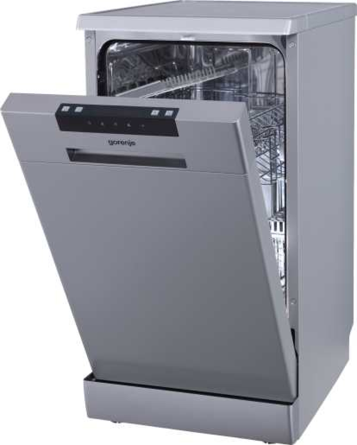 Zmywarka wolnostojąca 45 Gorenje GS522E10S srebrna 10kpl.