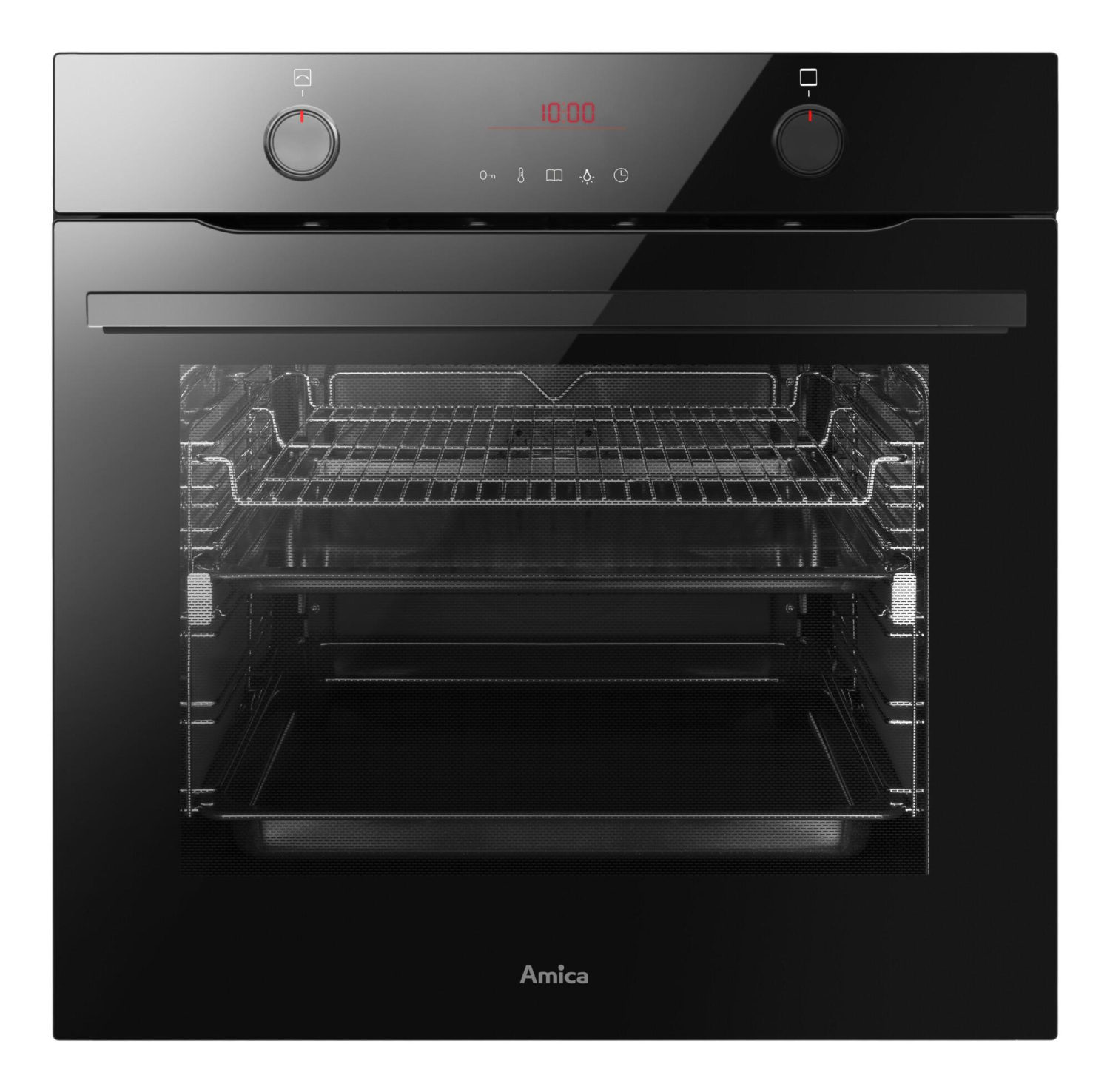 Piekarnik do zabudowy Amica ED47637BA+ X-TYPE STEAM SoftSteam 77 l czarny