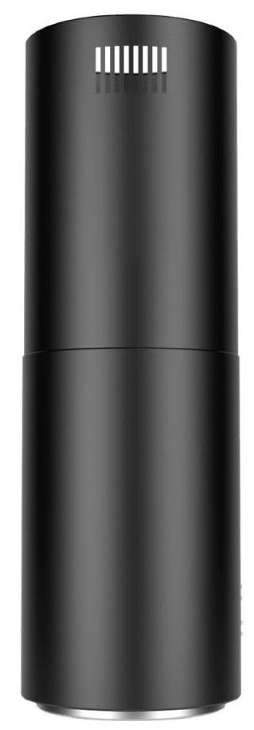 VDB Okap Wyspowy PEARL Black