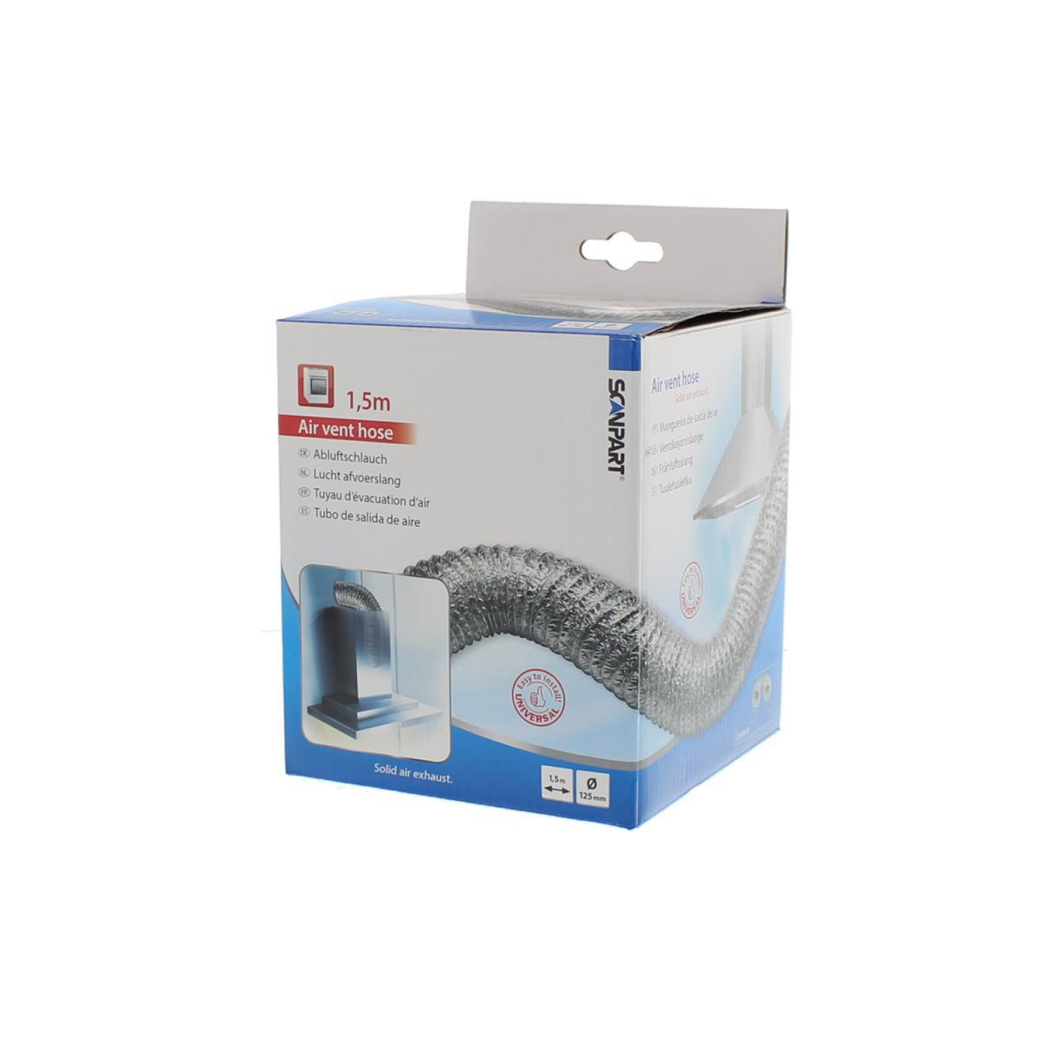 Scanpart Waz wentylacyjny aluminiowy 1.5m
