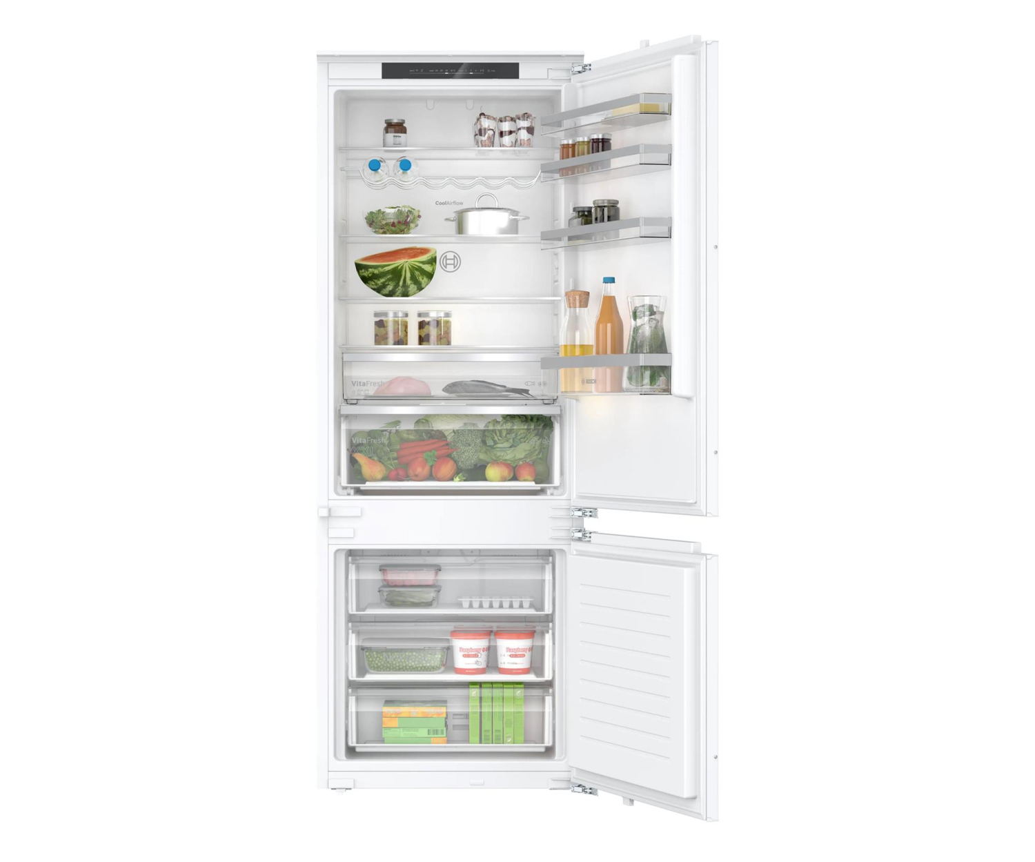 Bosch KBN96VFE0 Zamrażarka No Frost 193,5cm 34dB Zawiasy Nożycowe