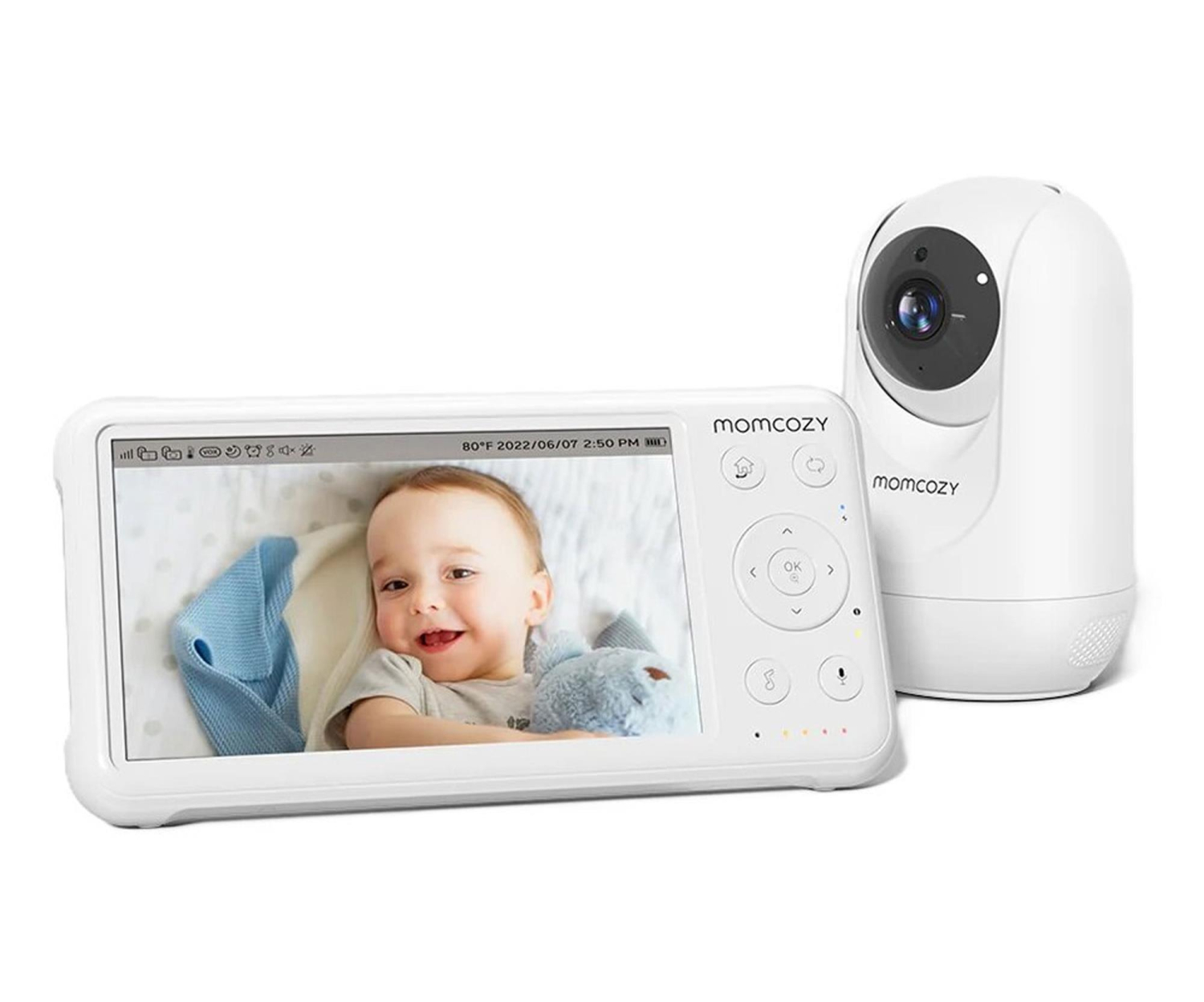 MOMCOZY Elektroniczna niania BM01 z monitorem 5"