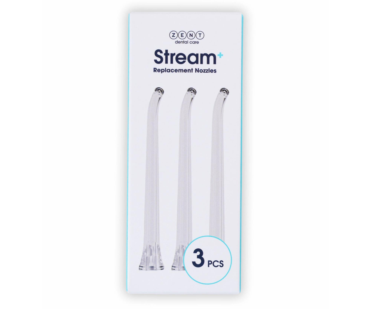 Zent Końcówki do irygatora Stream+ (3 szt.)