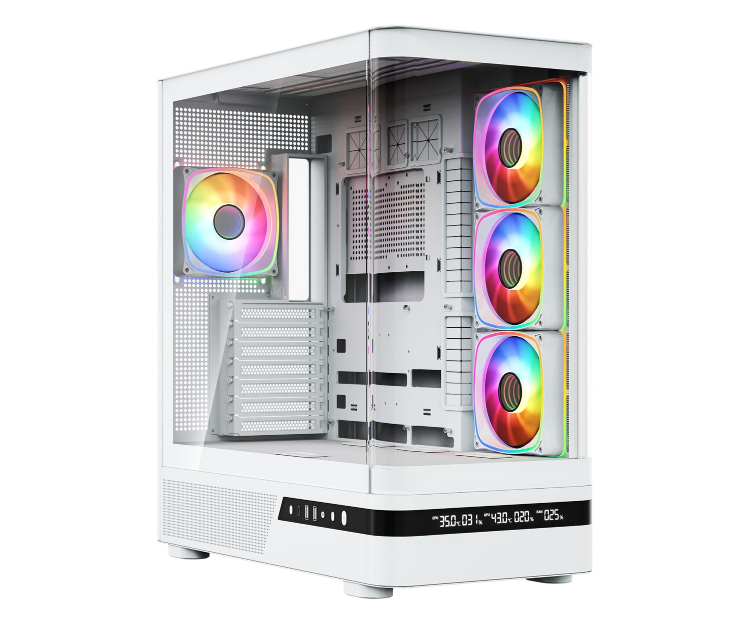 MODECOM Volcano AQ200 ARGB White