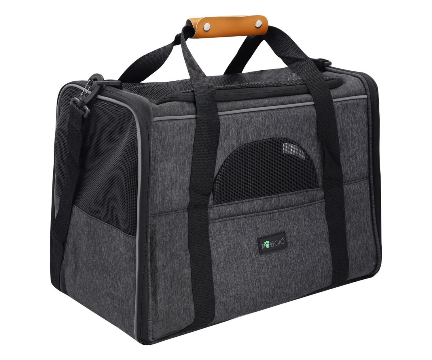 PetiGIO PETI-751-DG torba/transporter dla zwierząt ciemno szara