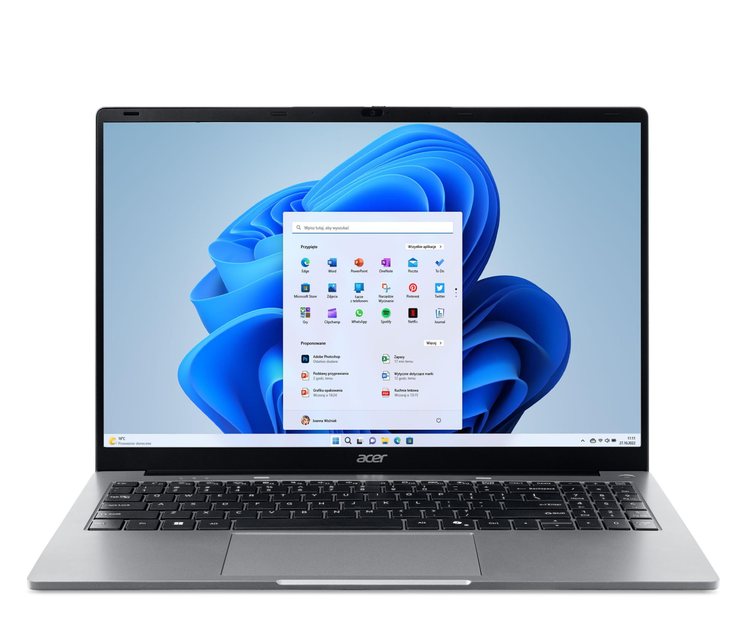 Acer Aspire Lite 15 Ryzen 3-5400U/16GB/512/Win11