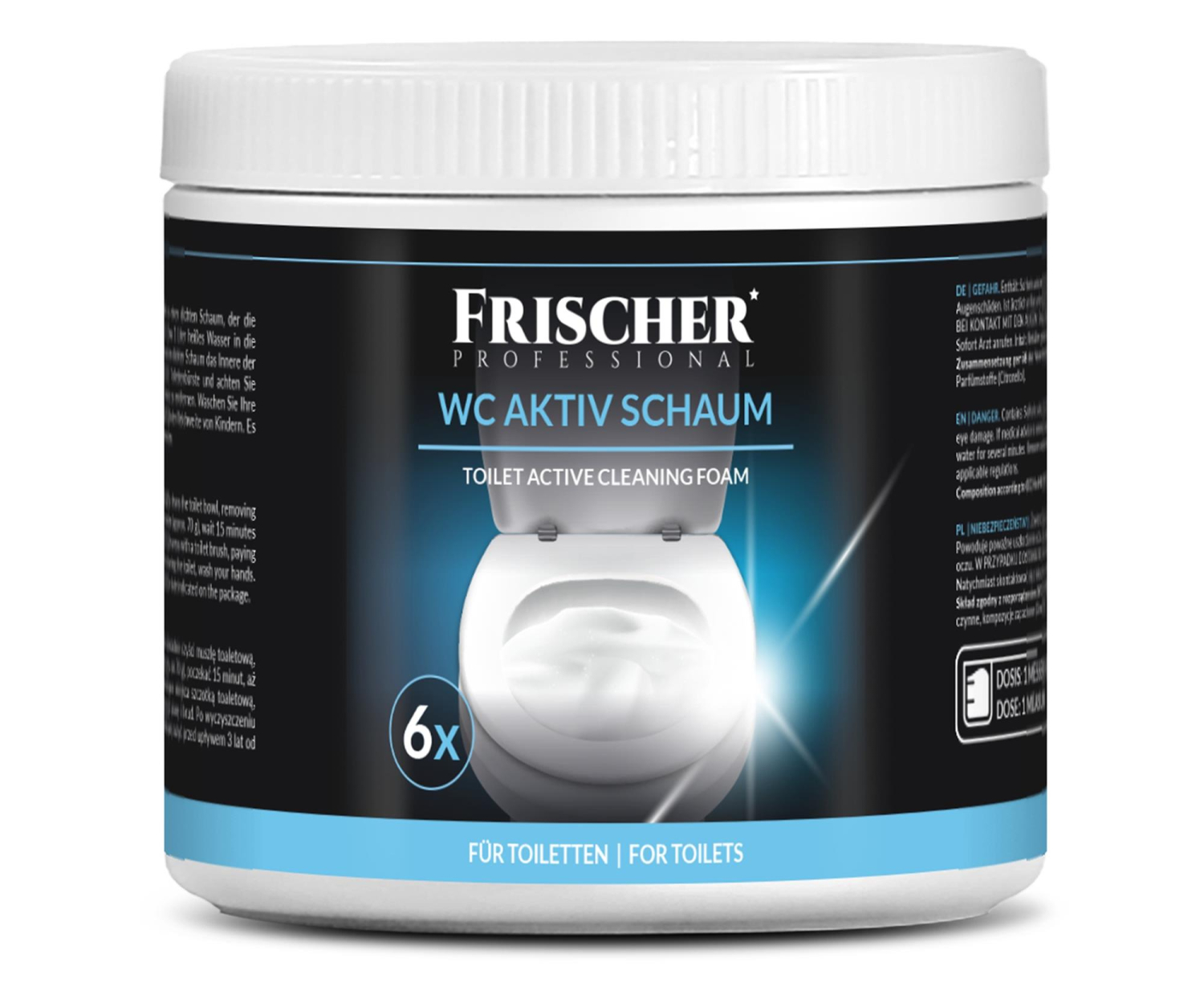Frischer Professional Proszek do czyszczenia toalet 500 g