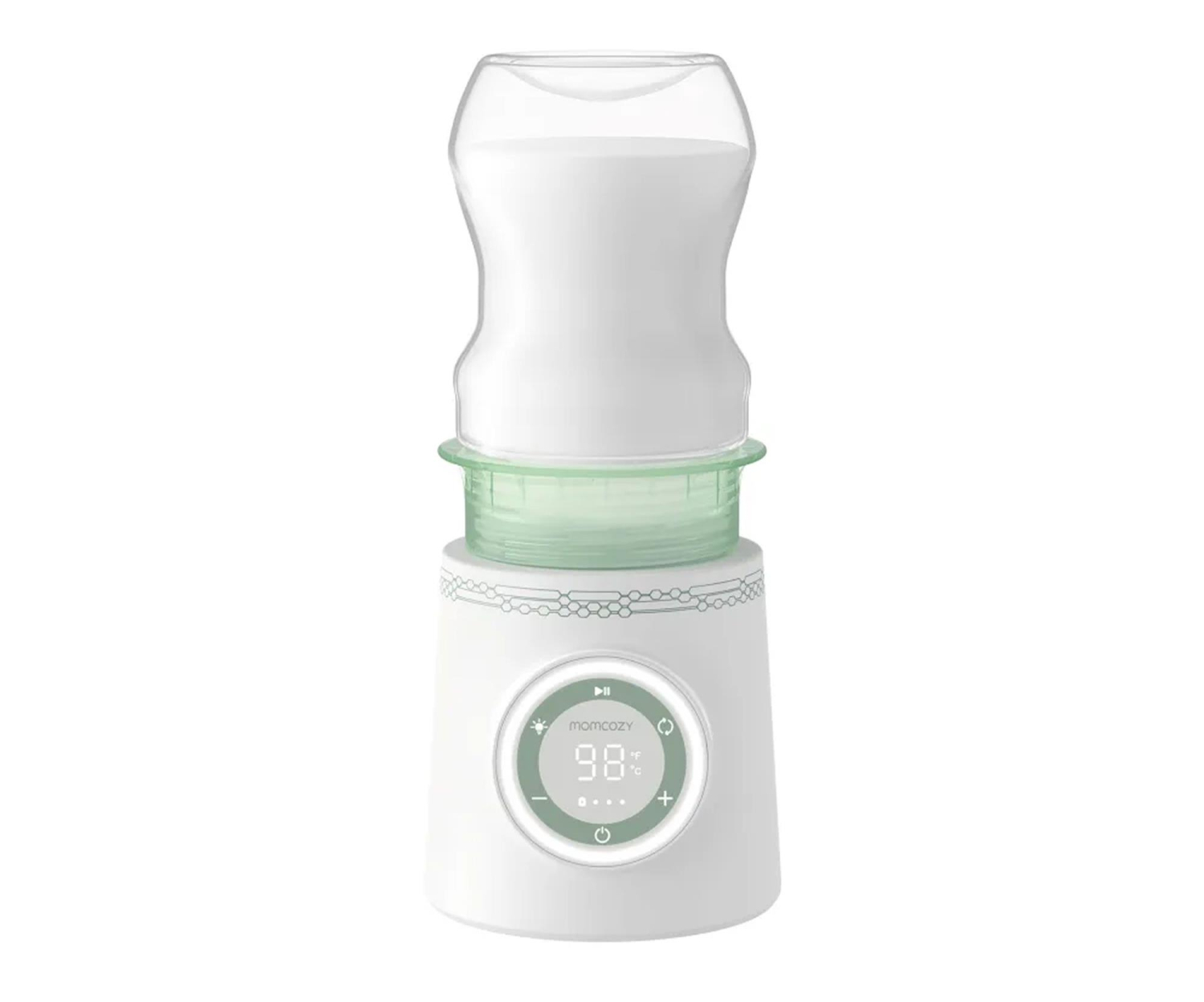 MOMCOZY Podgrzewacz do butelek MW03, bezprzewodowy, przenośny