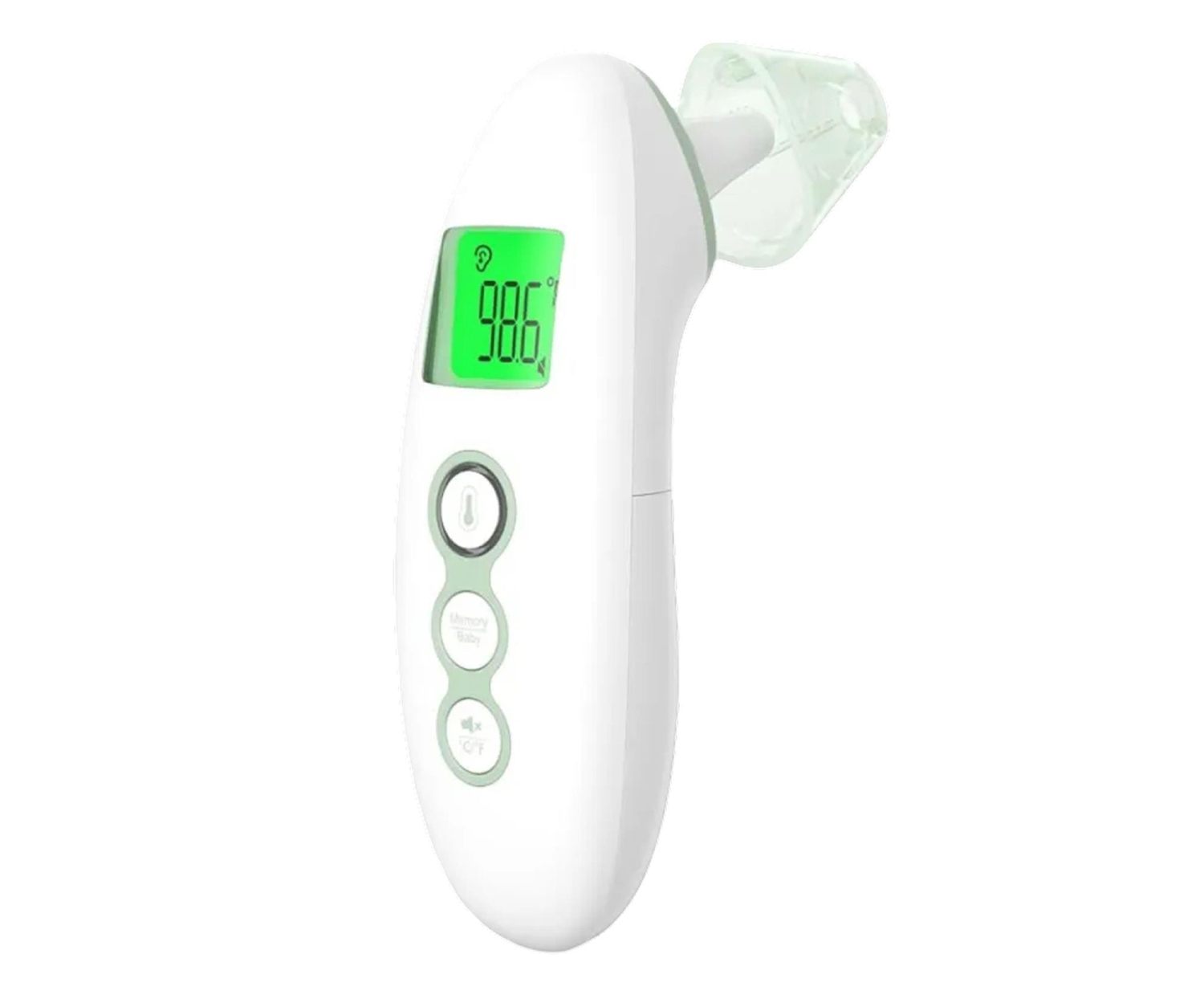 MOMCOZY Termometr TH001, bezdotykowy, do czoła i ucha