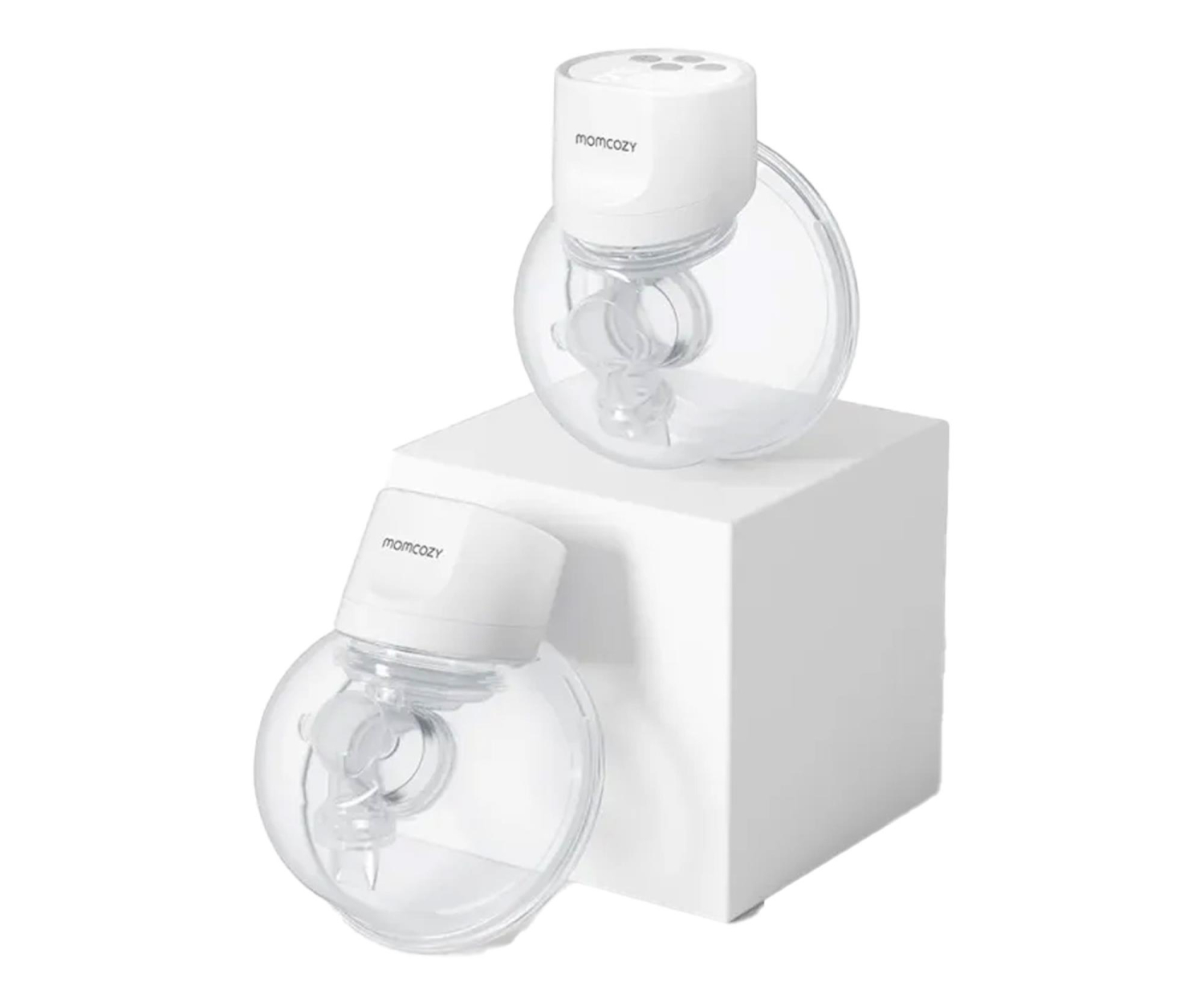 MOMCOZY Laktator S12 PRO, podwójny, szary, 180ML