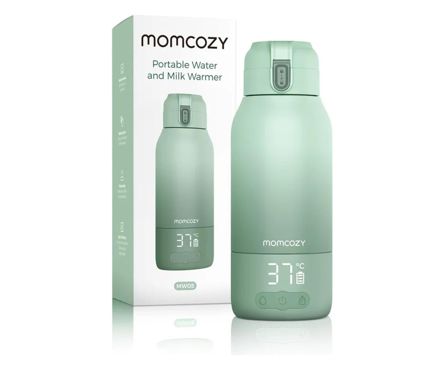 MOMCOZY Podgrzewacz do mleka MW05, przenośny, do podróży