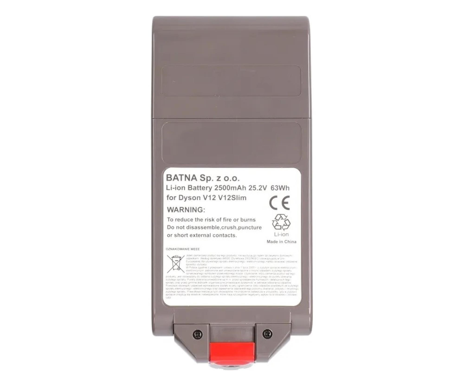 ExtraLink Bateria do odkurzacza Dyson V12 2500mAh