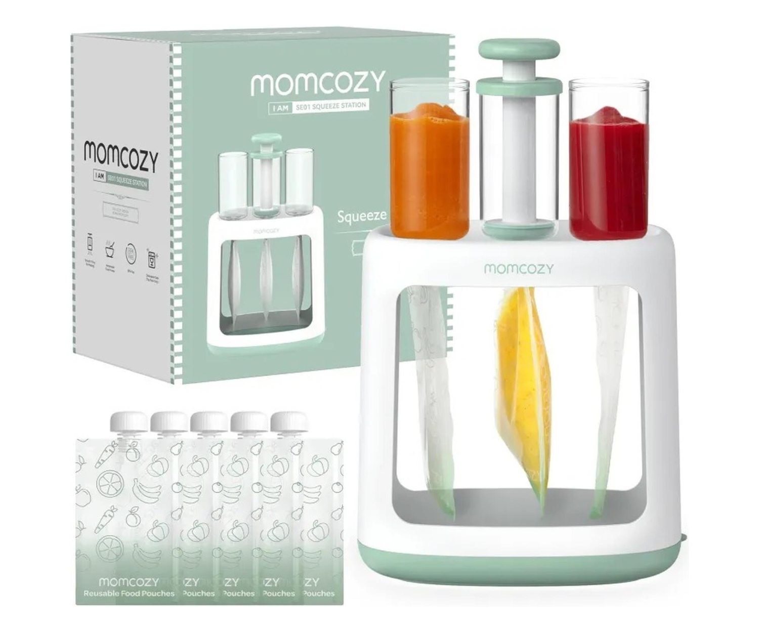 MOMCOZY Urządzenie do przygotowywania posiłków SE01 dla dzieci, do p