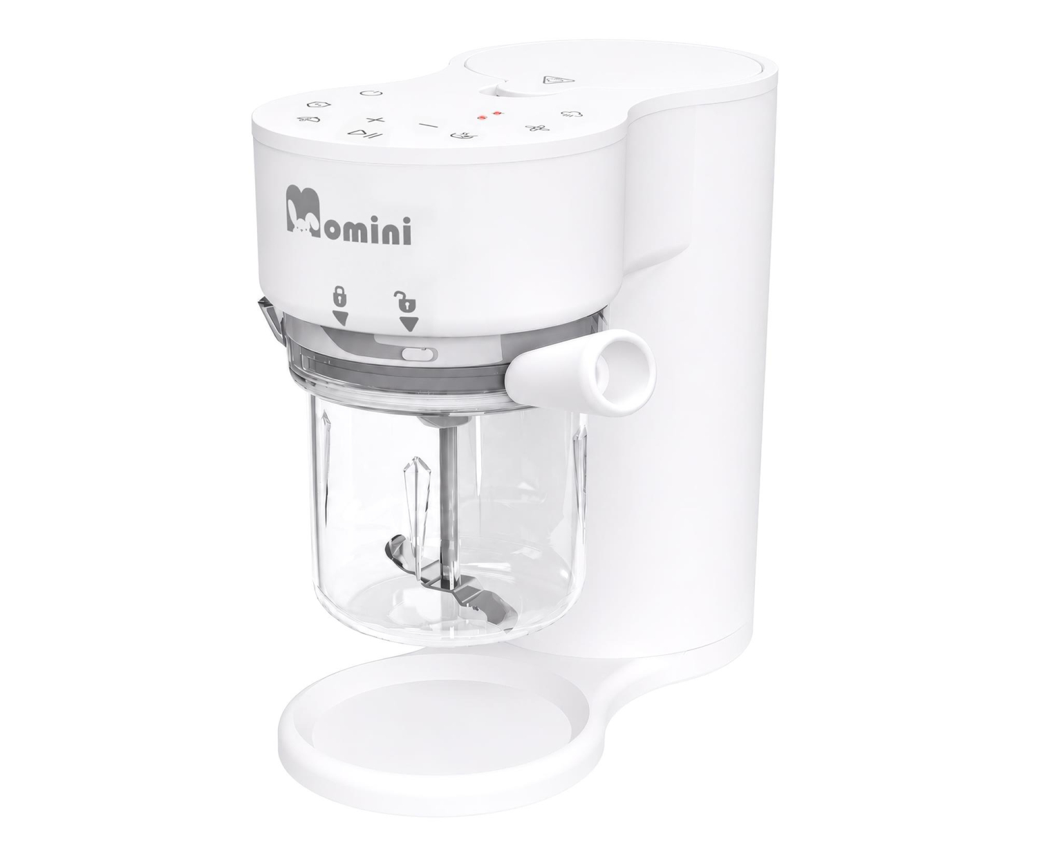 MOMINI Multiblender parowy YummyMaker 5w1 ze szklaną misą
