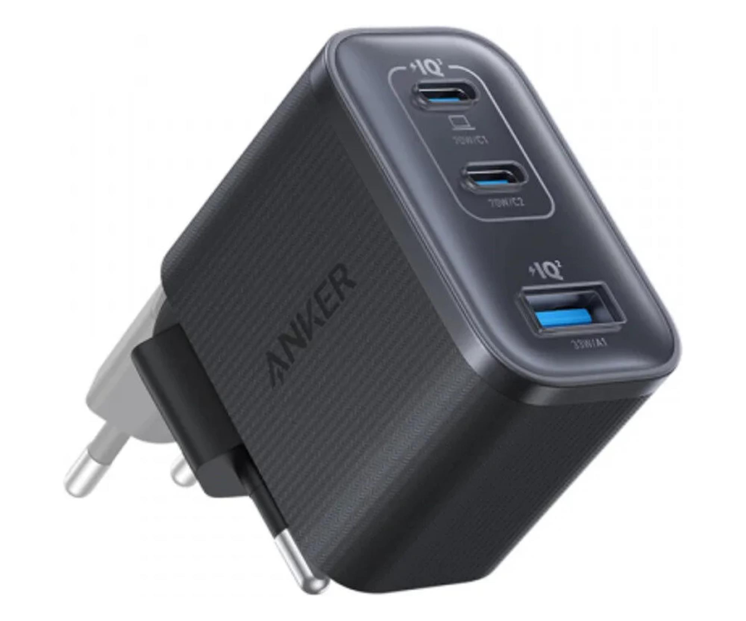 Anker Nano Charger 70W 3 Ports Black