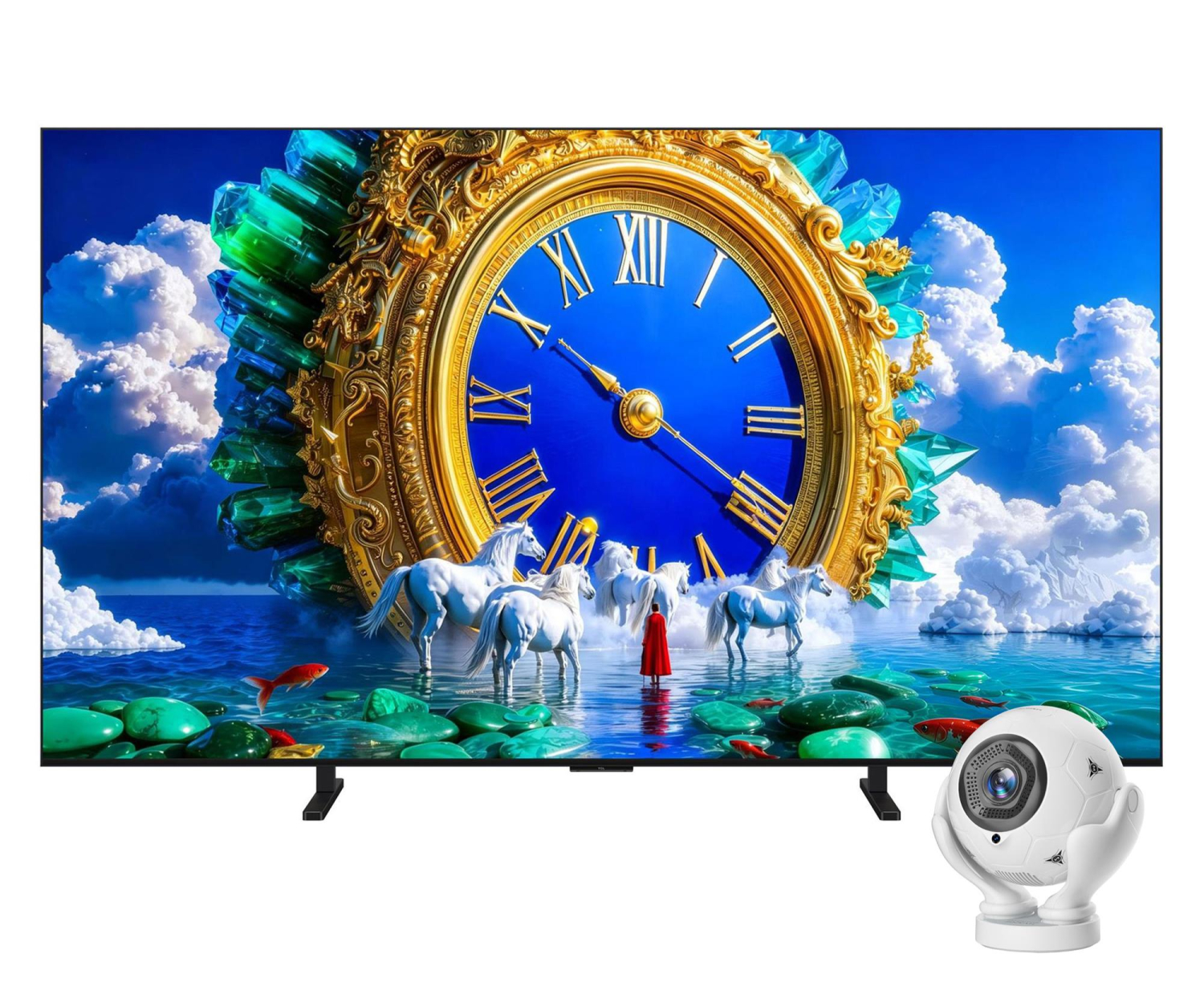 TCL 65A400 65" QLED 4K 144Hz Google TV+HY320F