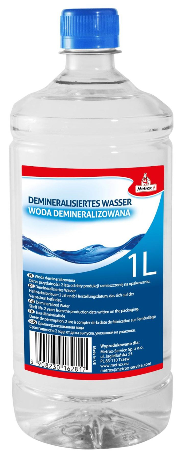 Woda demineralizowana Metrox 1L