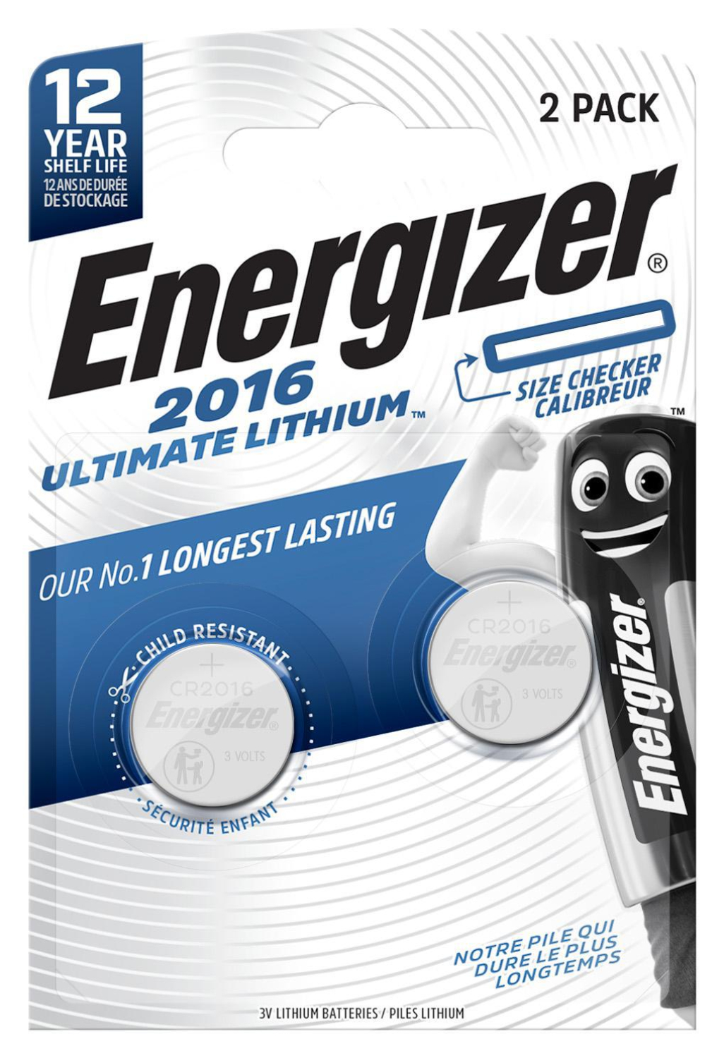 Energizer Ultimate Lithium CR2016 2szt