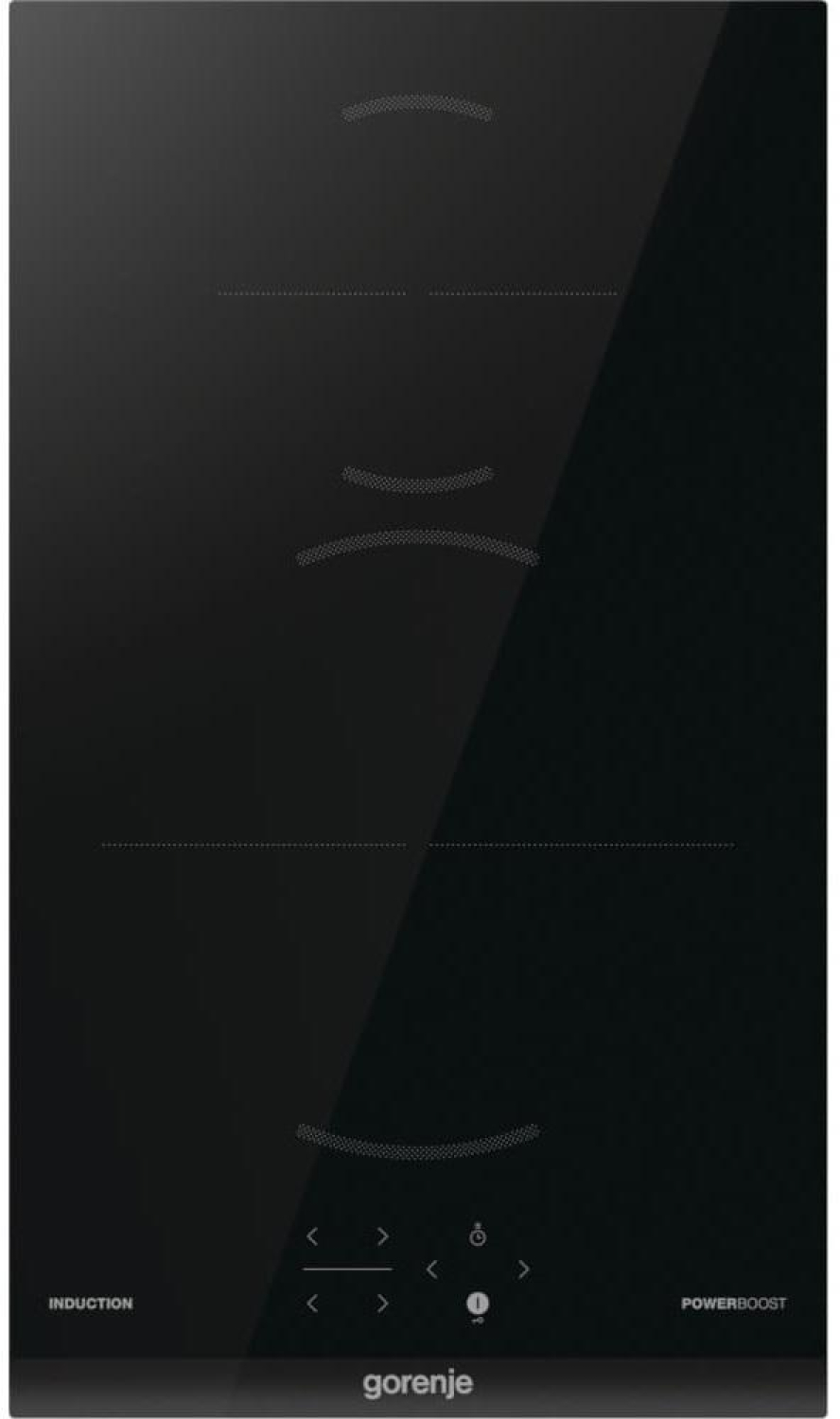 Płyta indukcyjna Gorenje GI3201BC 30 cm | 2 pola | PowerBoost | timer | czarny