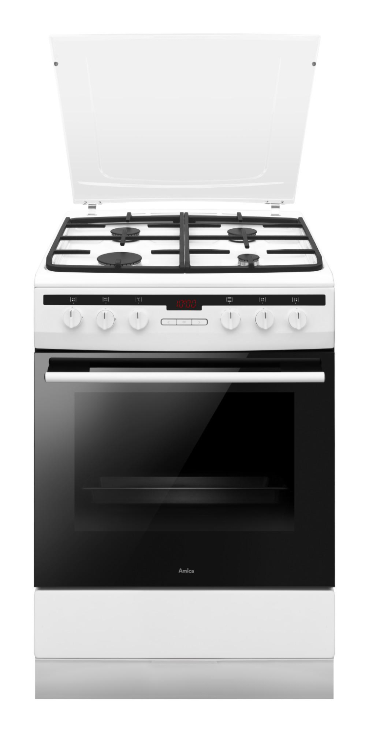 Amica Kuchnia gazowo-elektryczna 617GEH3.33HZpTaDpA(W) PIZZA