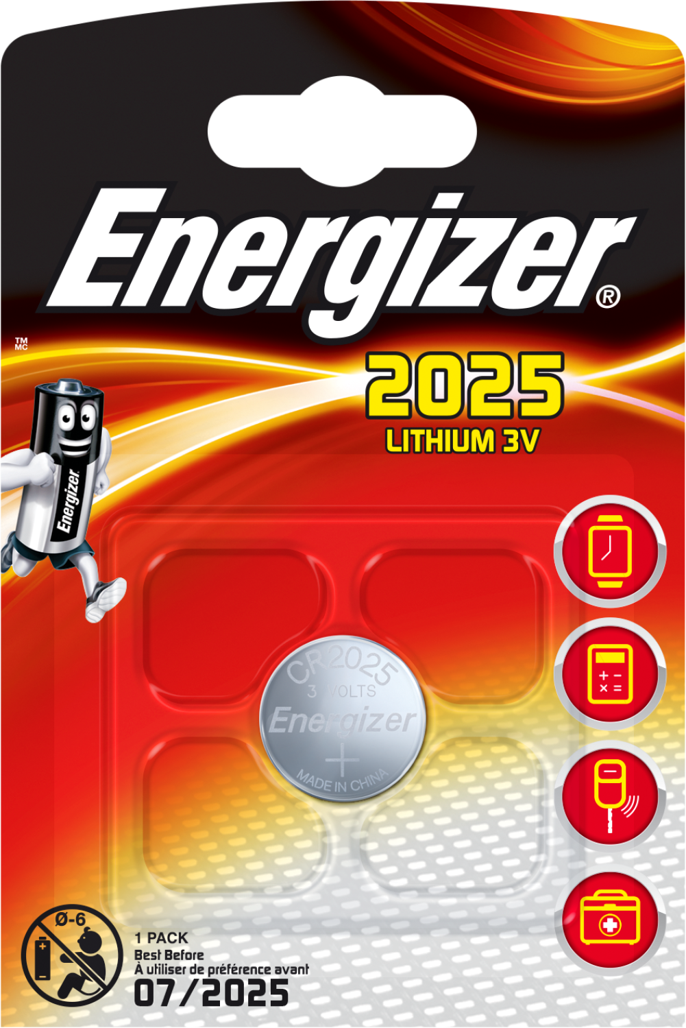 Energizer Lithium CR2025 1szt