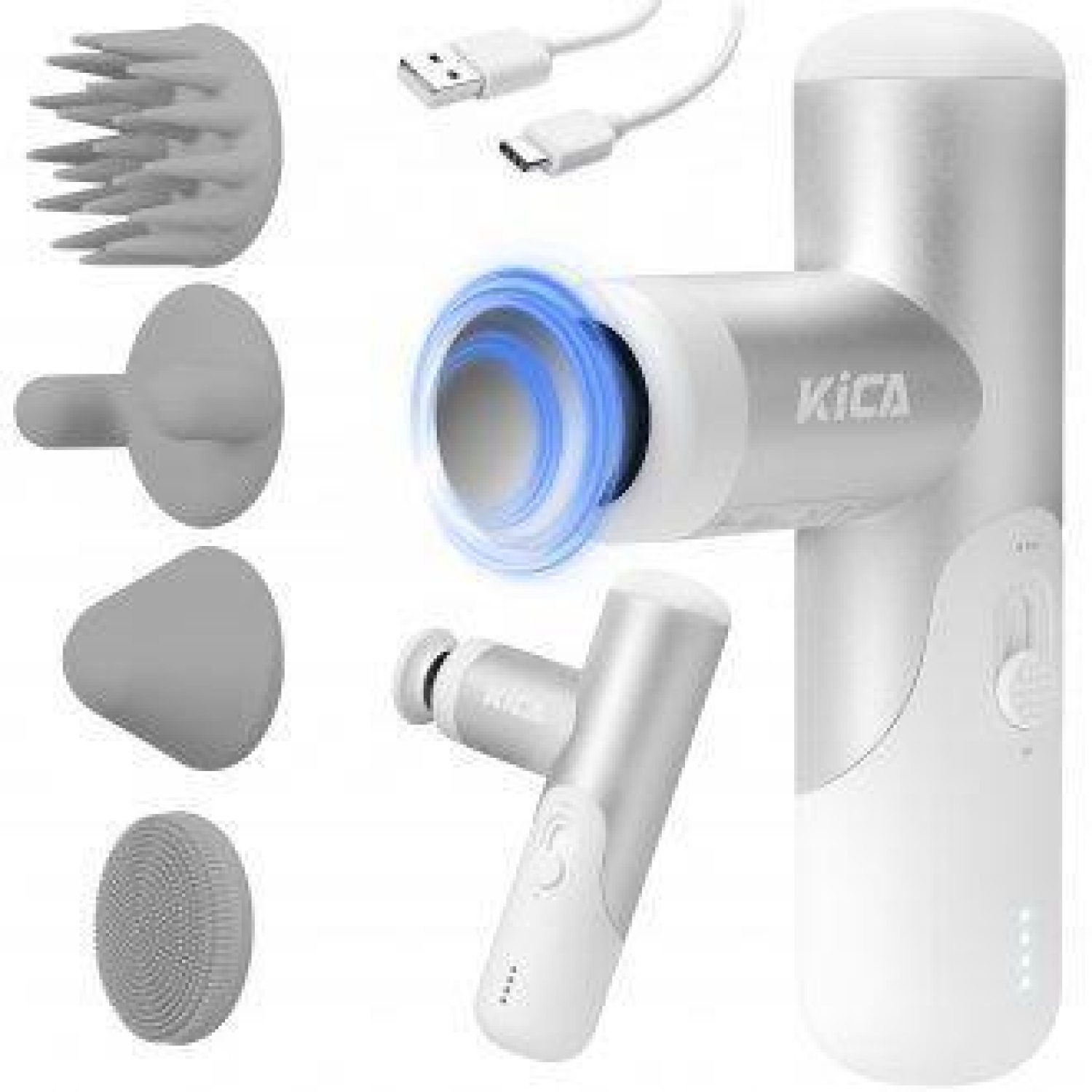 KiCA Masażer wibracyjny KiCA mini 3 - biały