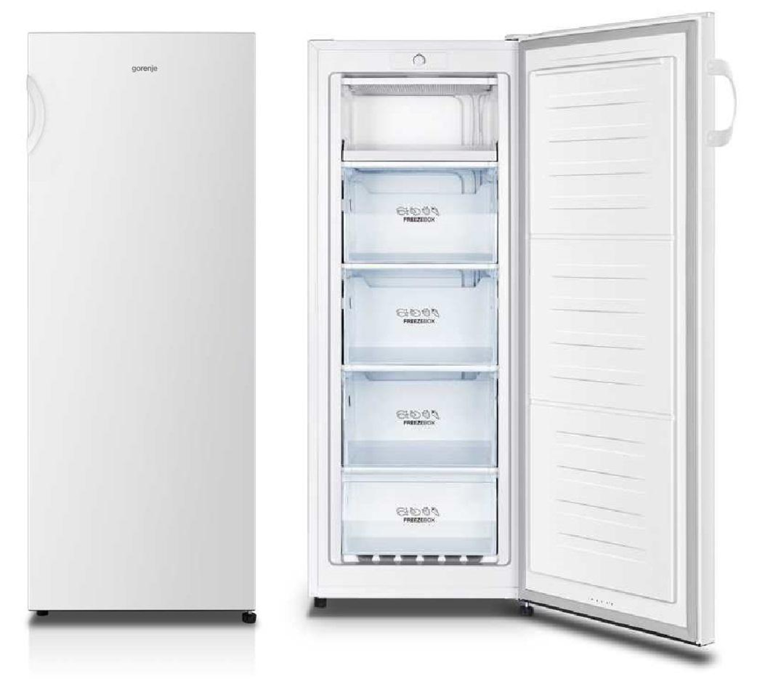 Gorenje F4142PW 143,4cm 40dB Biała 7kg/24h 165L