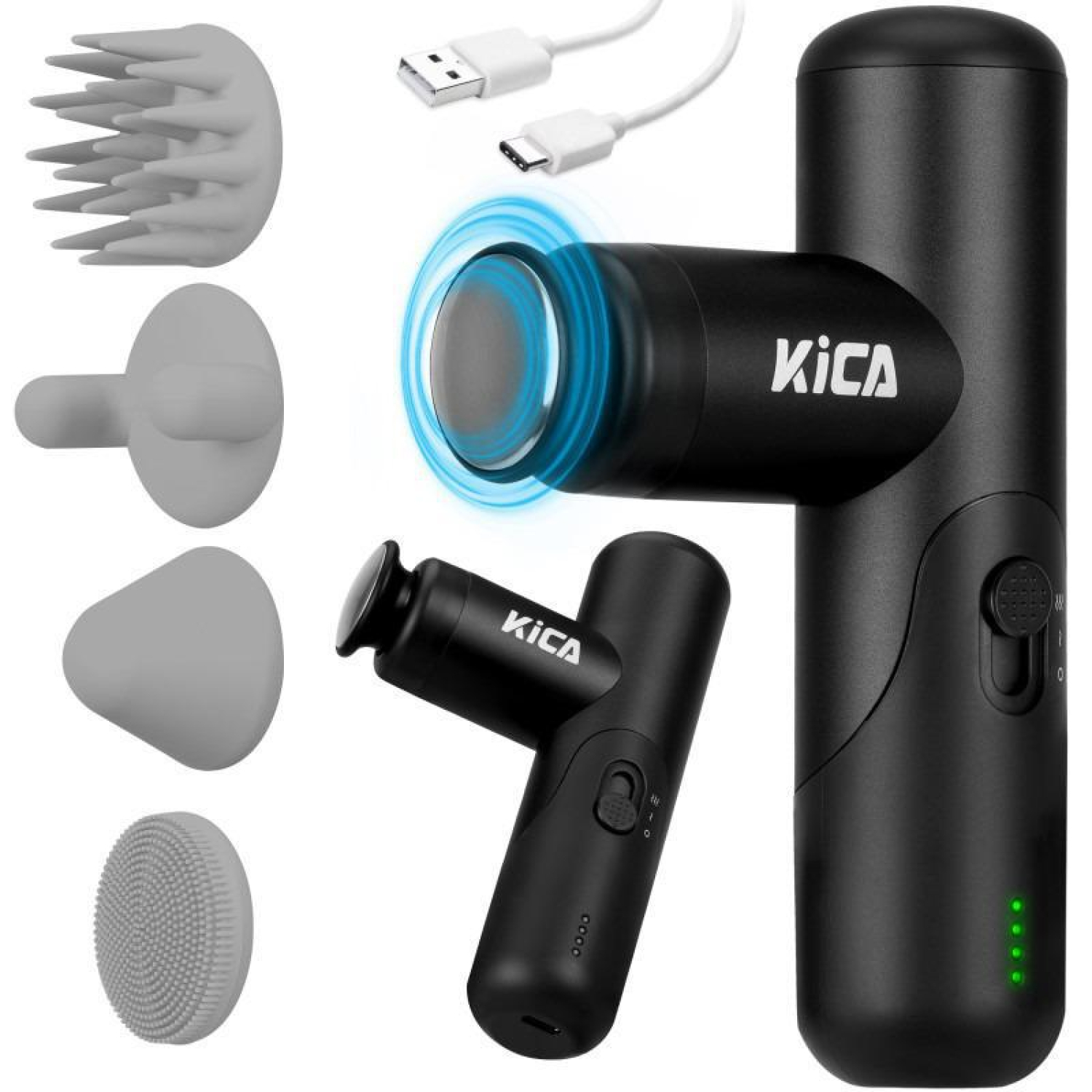 KiCA Masażer wibracyjny KiCA mini 3 - czarny