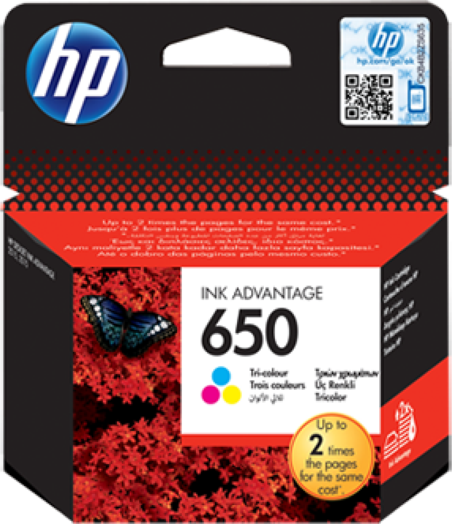 HP 650 CMY color 200str.