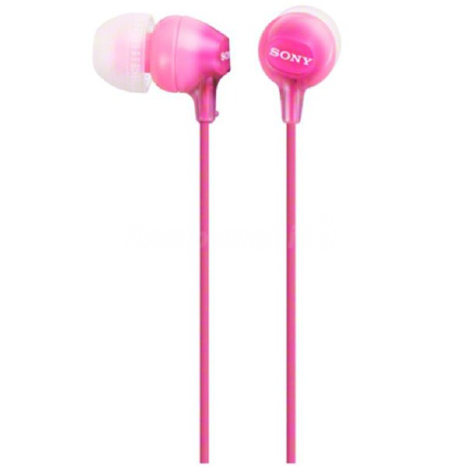 Słuchawki przewodowe dokanałowe SONY MDR-EX15LP Różowy
