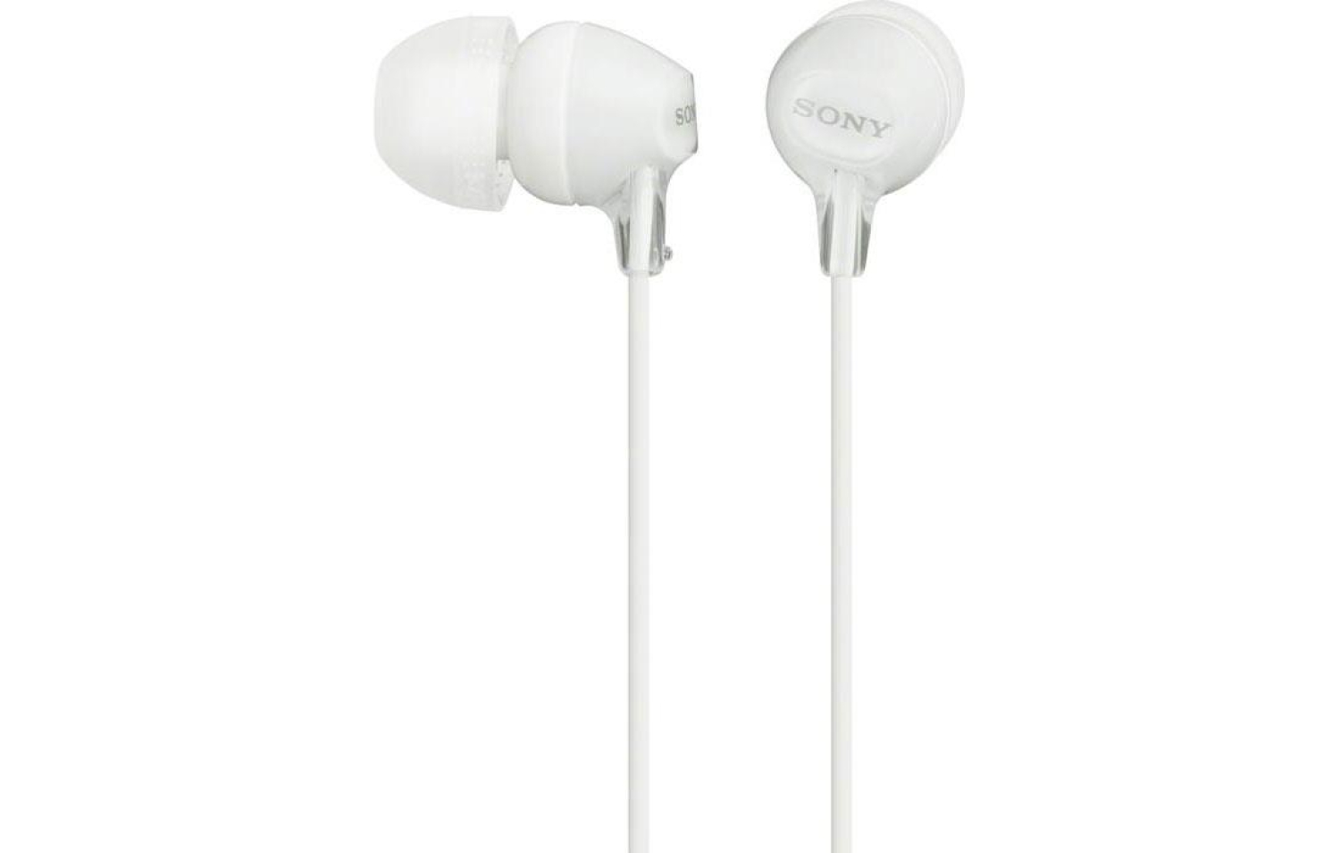 Słuchawki przewodowe dokanałowe SONY MDR-EX15LP Biały