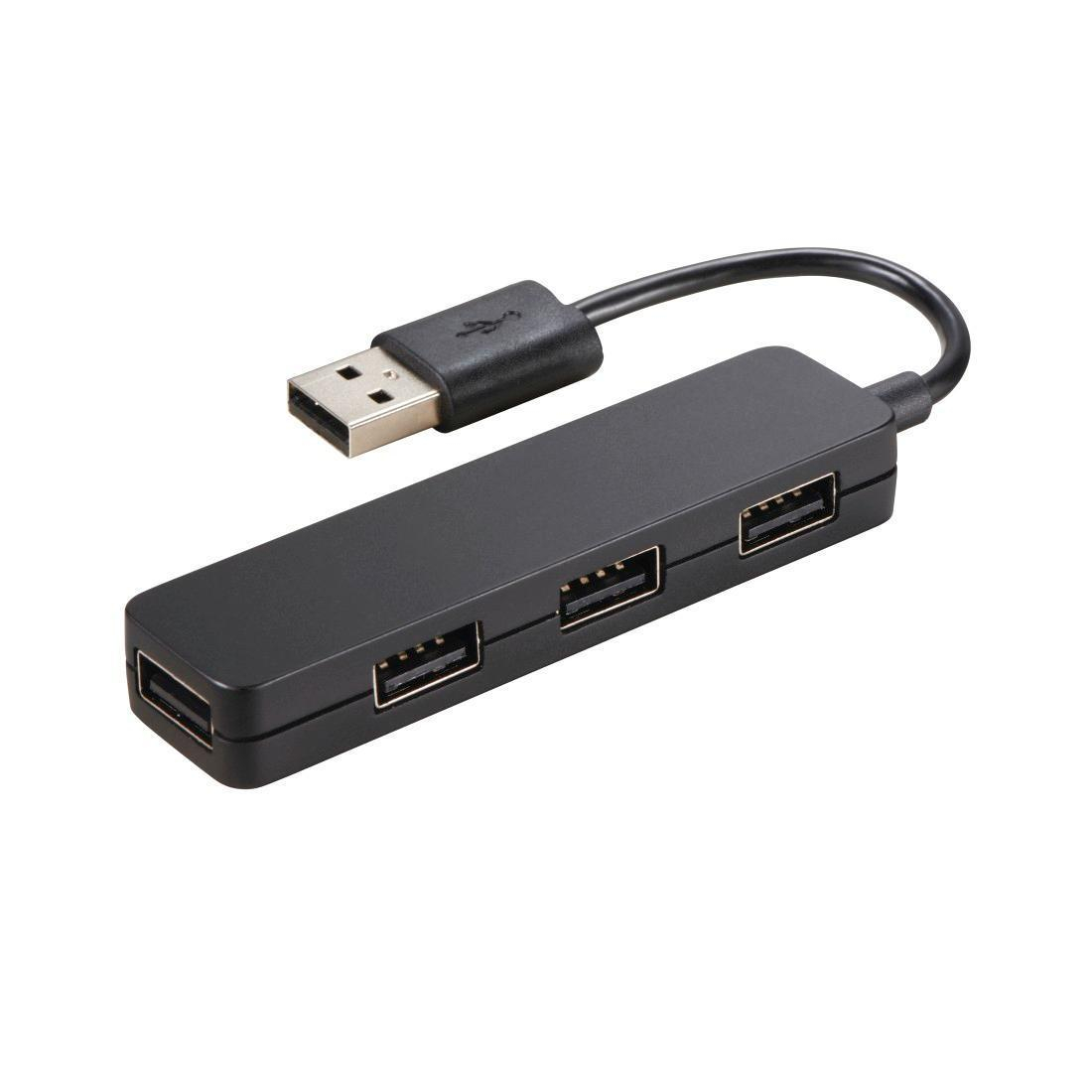 Hama HUB HAMA USB 2.0 1:4 SLIM #