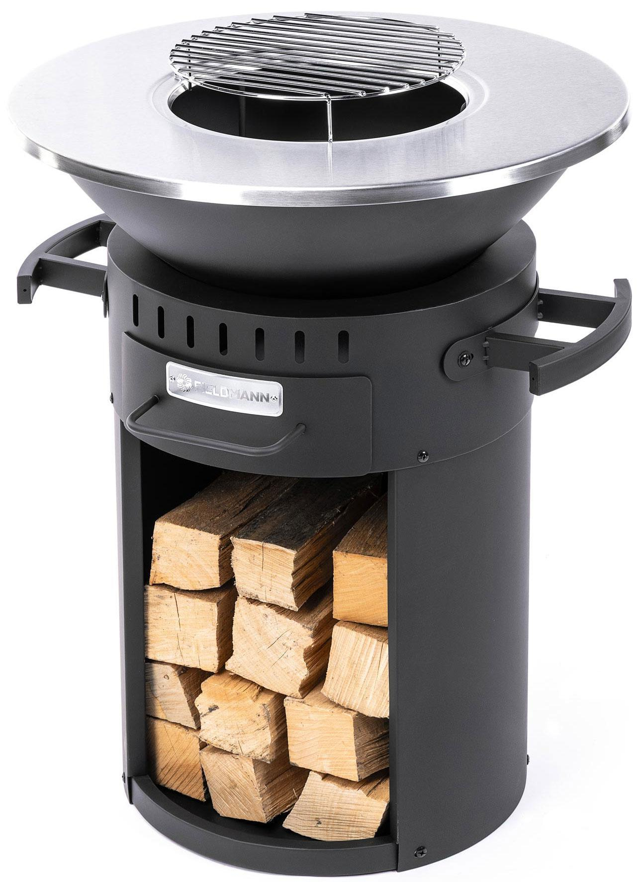 FIELDMANN Grill węglowy, palenisko 3 w 1 Fieldmann FZG 1019