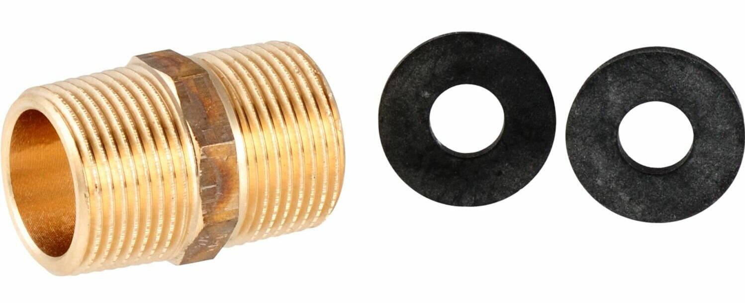 Scanpart Złączka podwójna 3/4 x 3/4 1132710003 węża do pralki