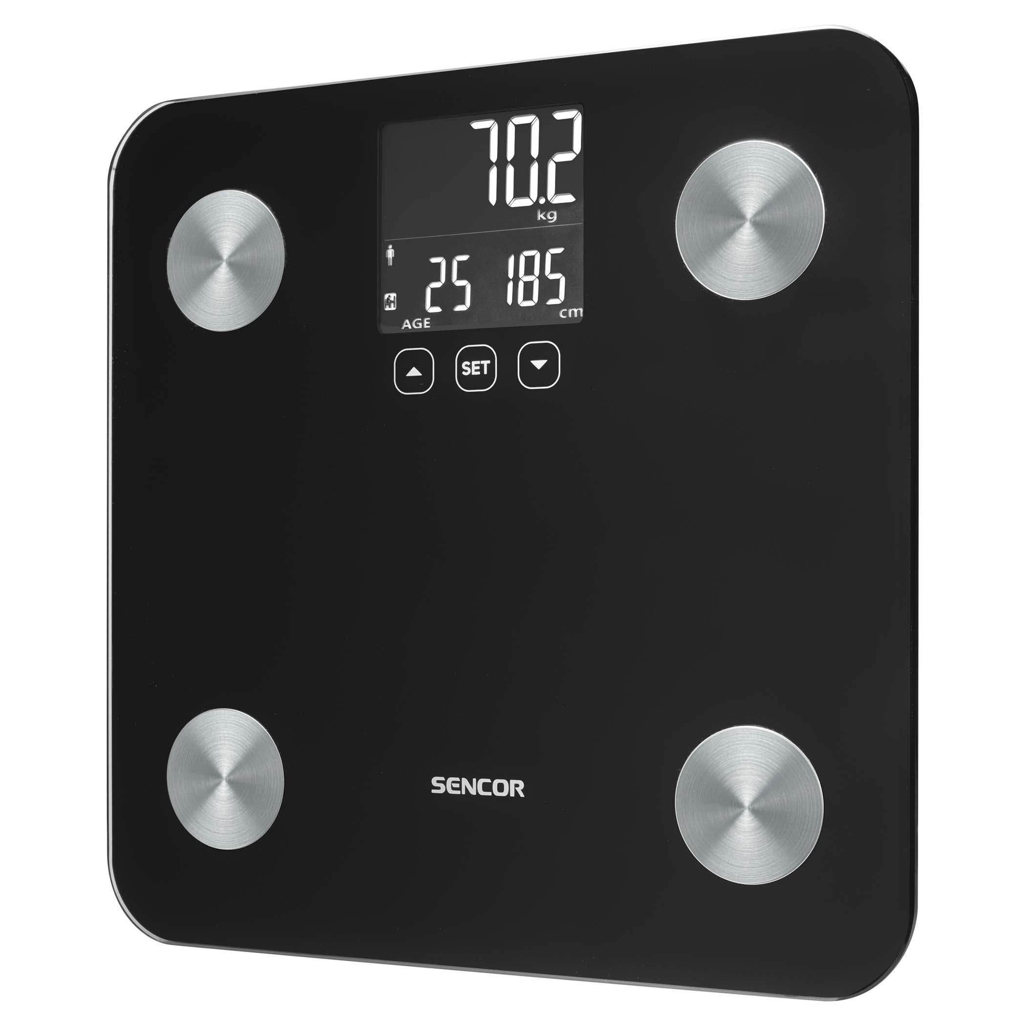 Sencor SBS 6026BK Waga łazienkowa