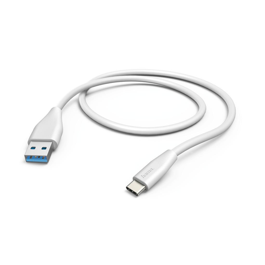 Hama KABEL USB - USB-C 1.5M HAMA biały #
