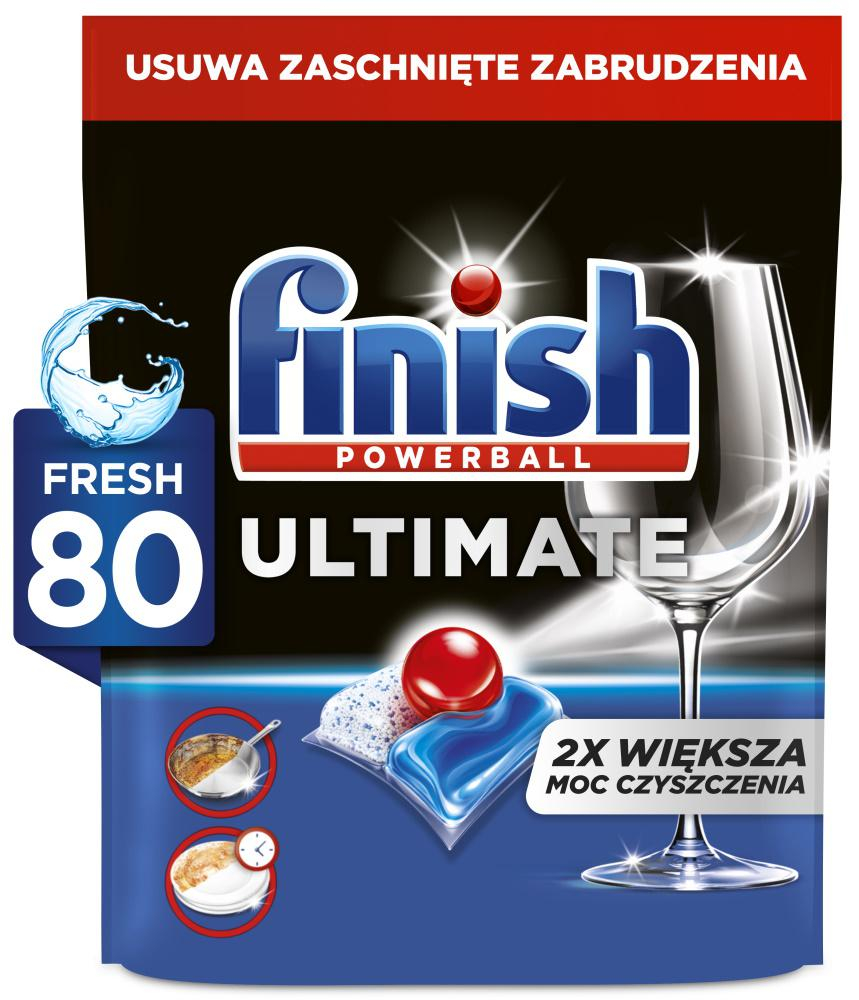 CALGONIT FINISH Kapsułki Ultimate 80 fresh