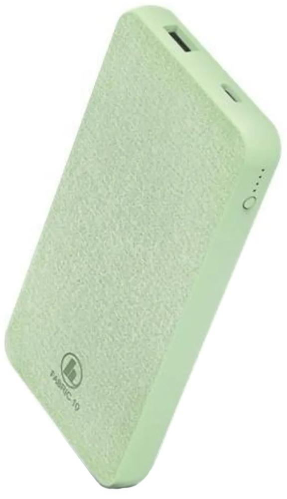Hama Fabric 10, 10000 mAh, Zielony