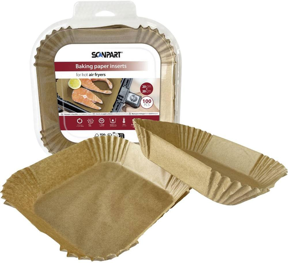 Scanpart Papier do air frayer 20x20 cm 100 szt.