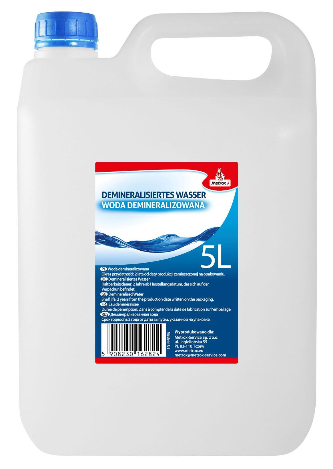 METROX Woda demineralizowana 5L