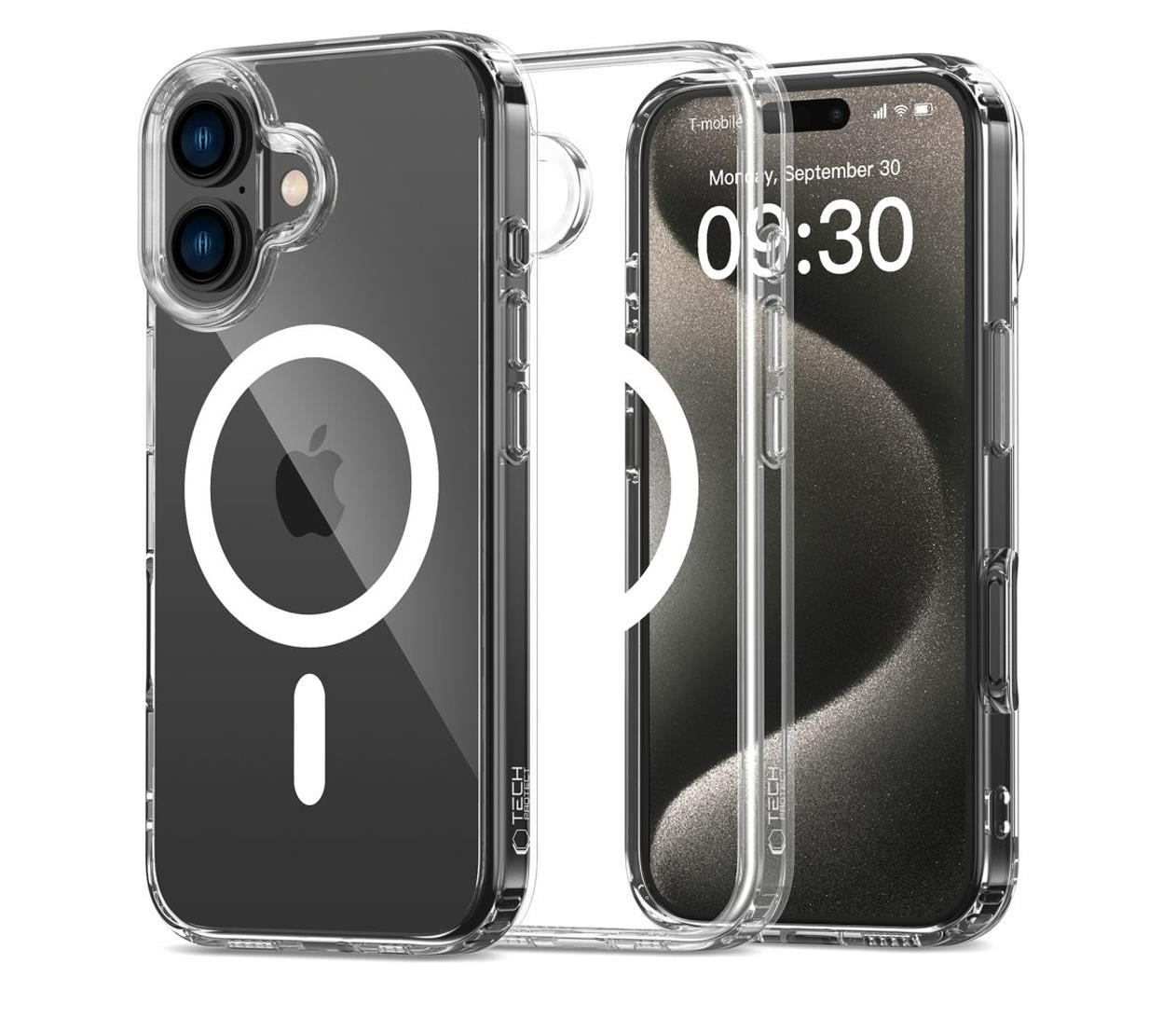 Neonet Tech-Protect Flexair Hybrid Magsafe Do Iphone 16 Plus Clear